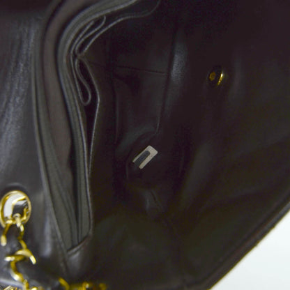 Chanel Lambskin Quilted Mini Flap Brown 10 of 12