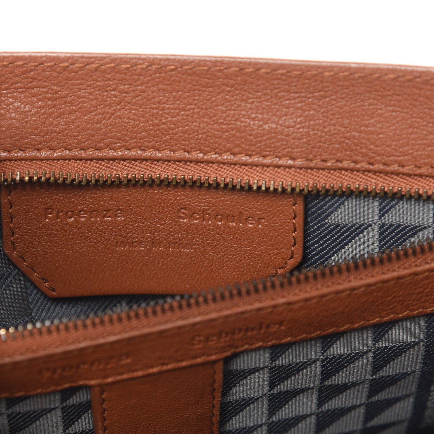 Lambskin Medium PS1 Satchel Saddle