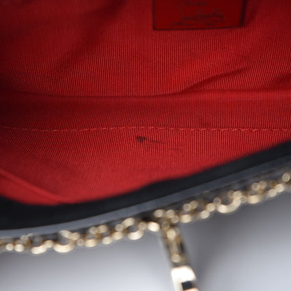 Christian Louboutin Patent Trash Riviera Clutch Black 11 of 12