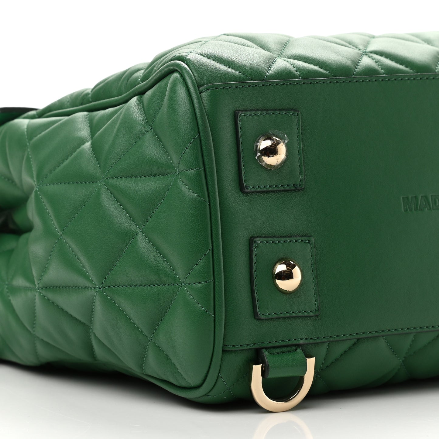 Nappa Quilted Medium Cara Delevingne Convertible Bag Green