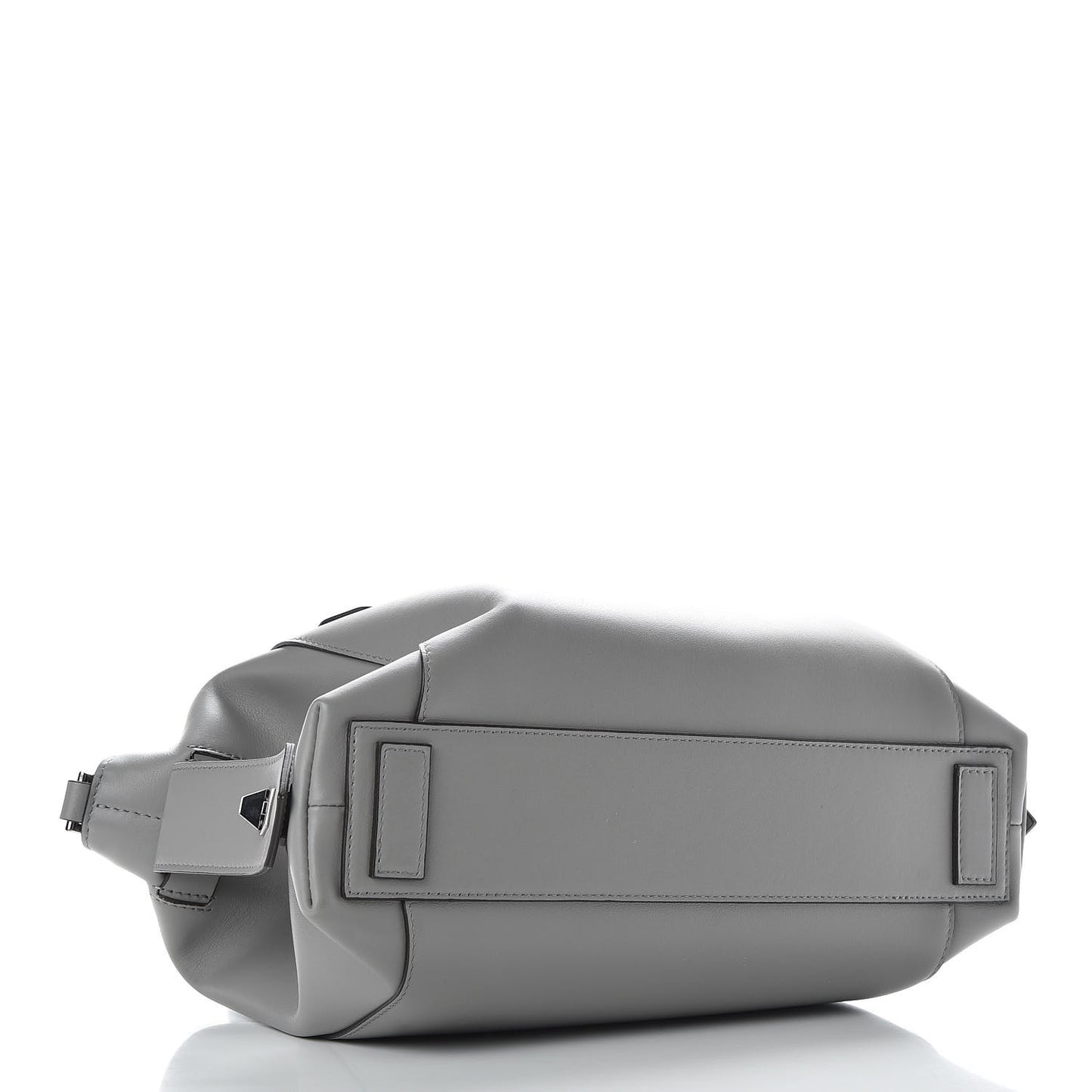 Calfskin Small Soft Antigona Pearl Grey
