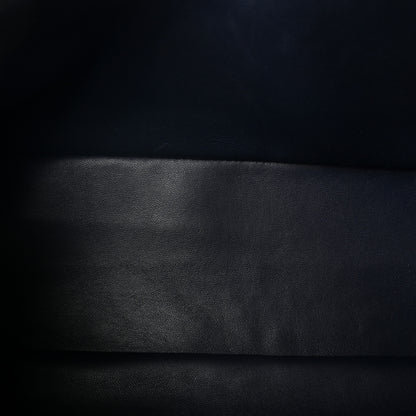 Loro Piana Grained Calfskin Extra Bag L27 Navy 5 of 10