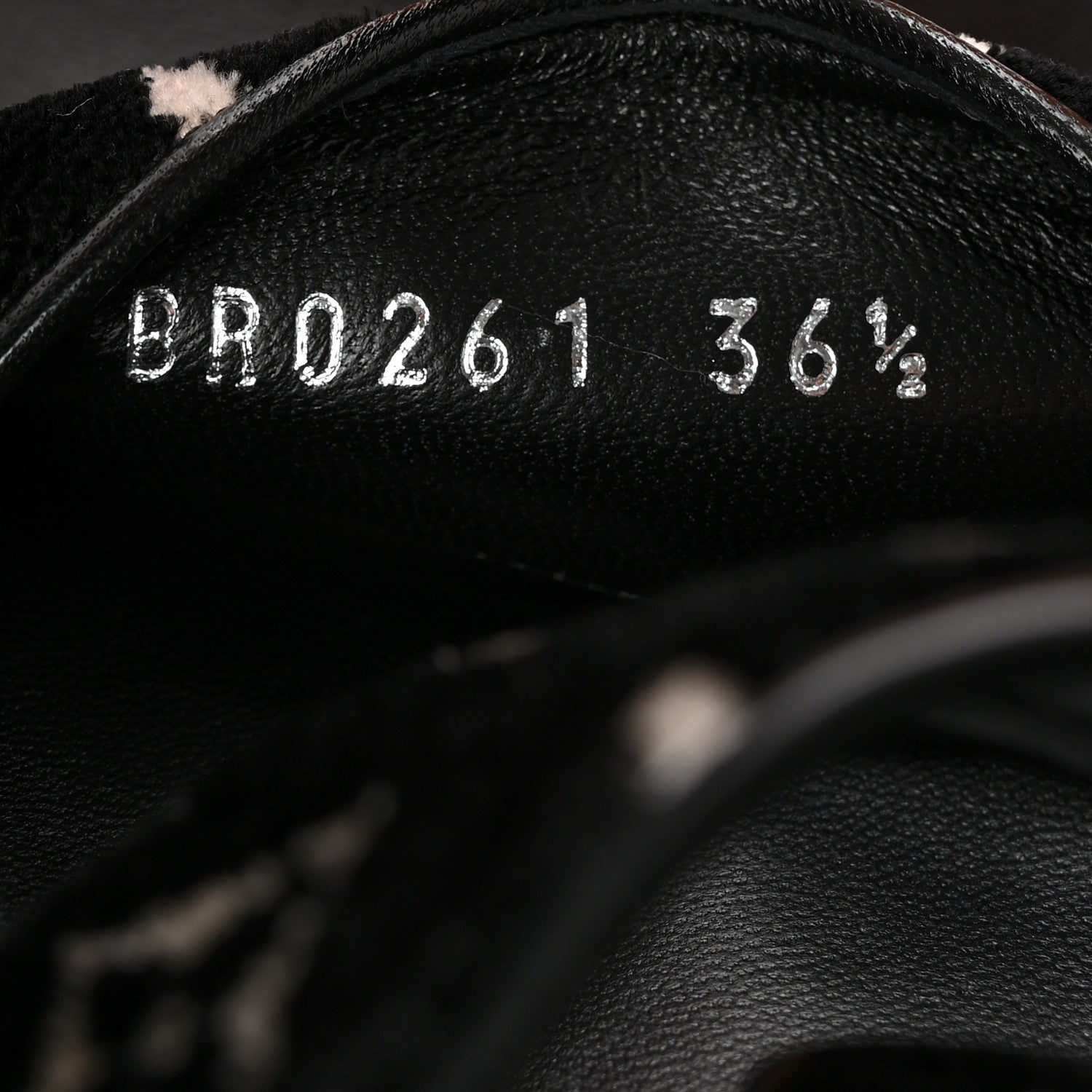 Louis Vuitton Velvet Monogram Jumbo Flatform Mule Sandals 36.5 Black White 8 of 11