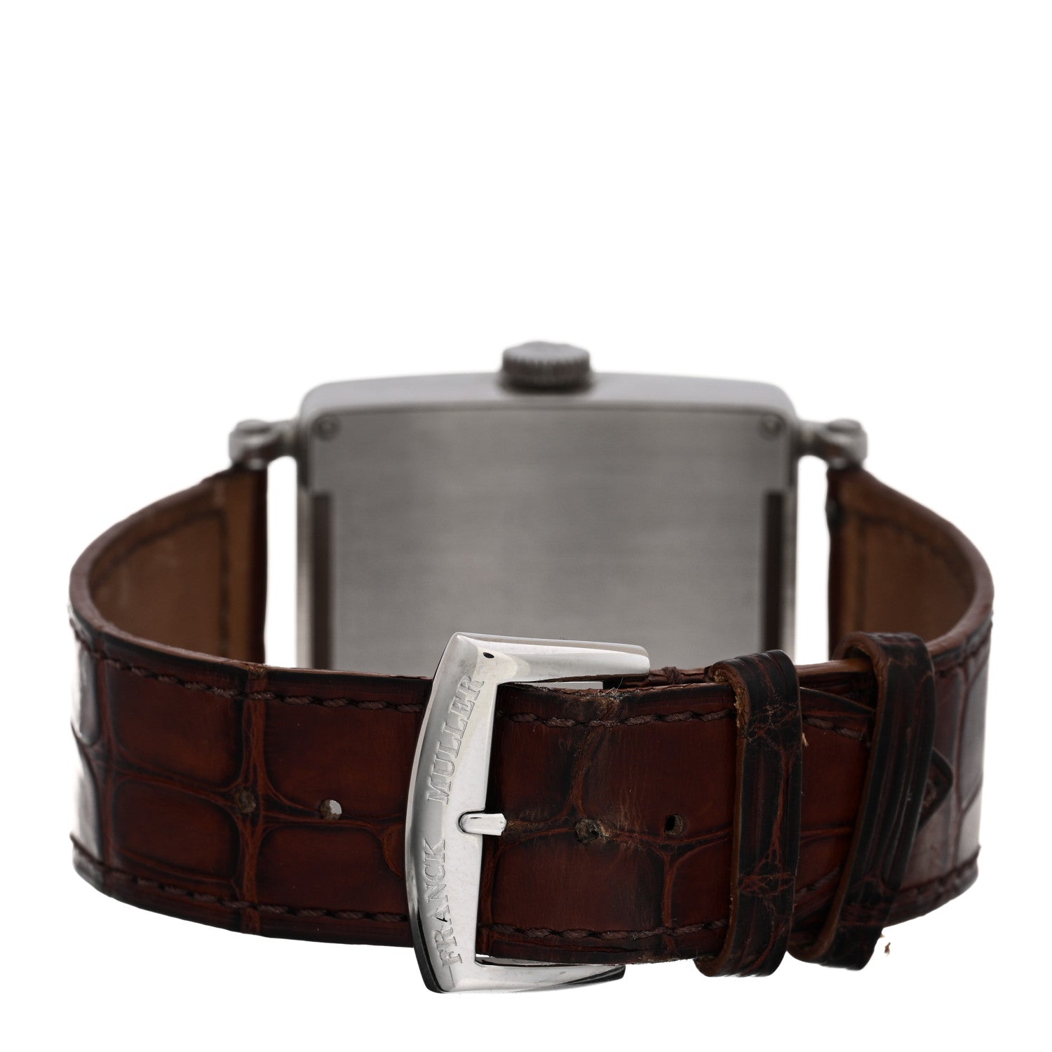 Franck Muller Stainless Steel Alligator 36.5mm Master Square Automatic Watch 6002HQZ 3 of 4