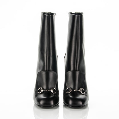 Gucci Calfskin Twiggy Boots 39.5 Black 2 of 6