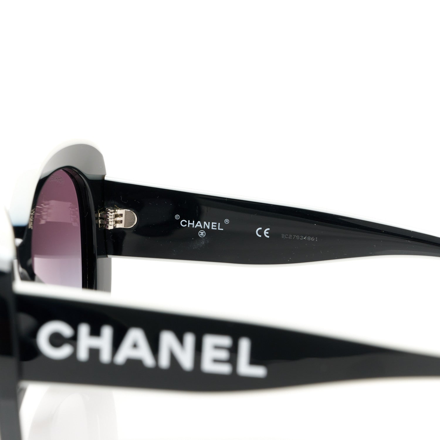 Chanel Acetate Sunglasses 71414A Black 6 of 8