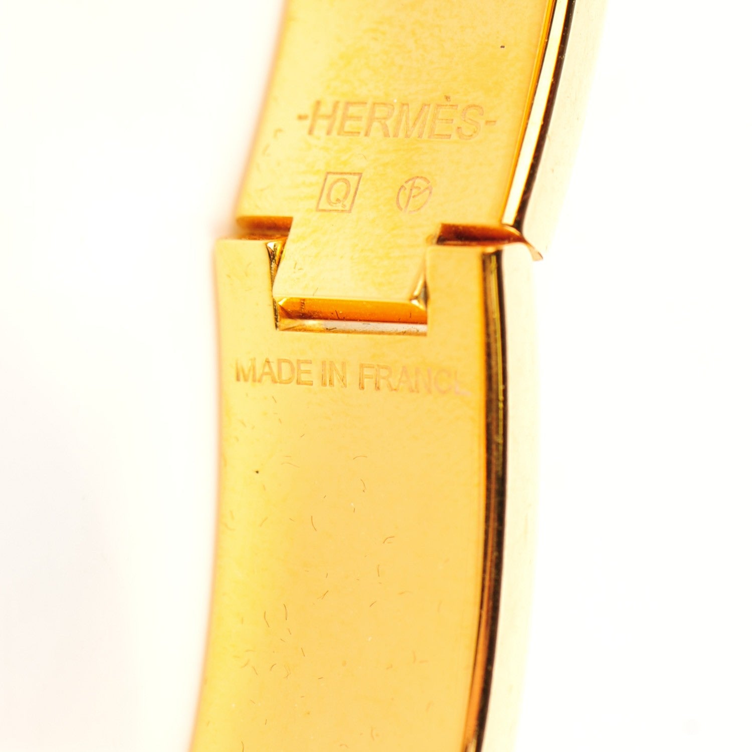 Hermes Narrow Enamel Clic Clac H Bracelet PM Royal Bleu 6 of 7