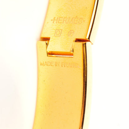 Hermes Narrow Enamel Clic Clac H Bracelet PM Royal Bleu 6 of 7