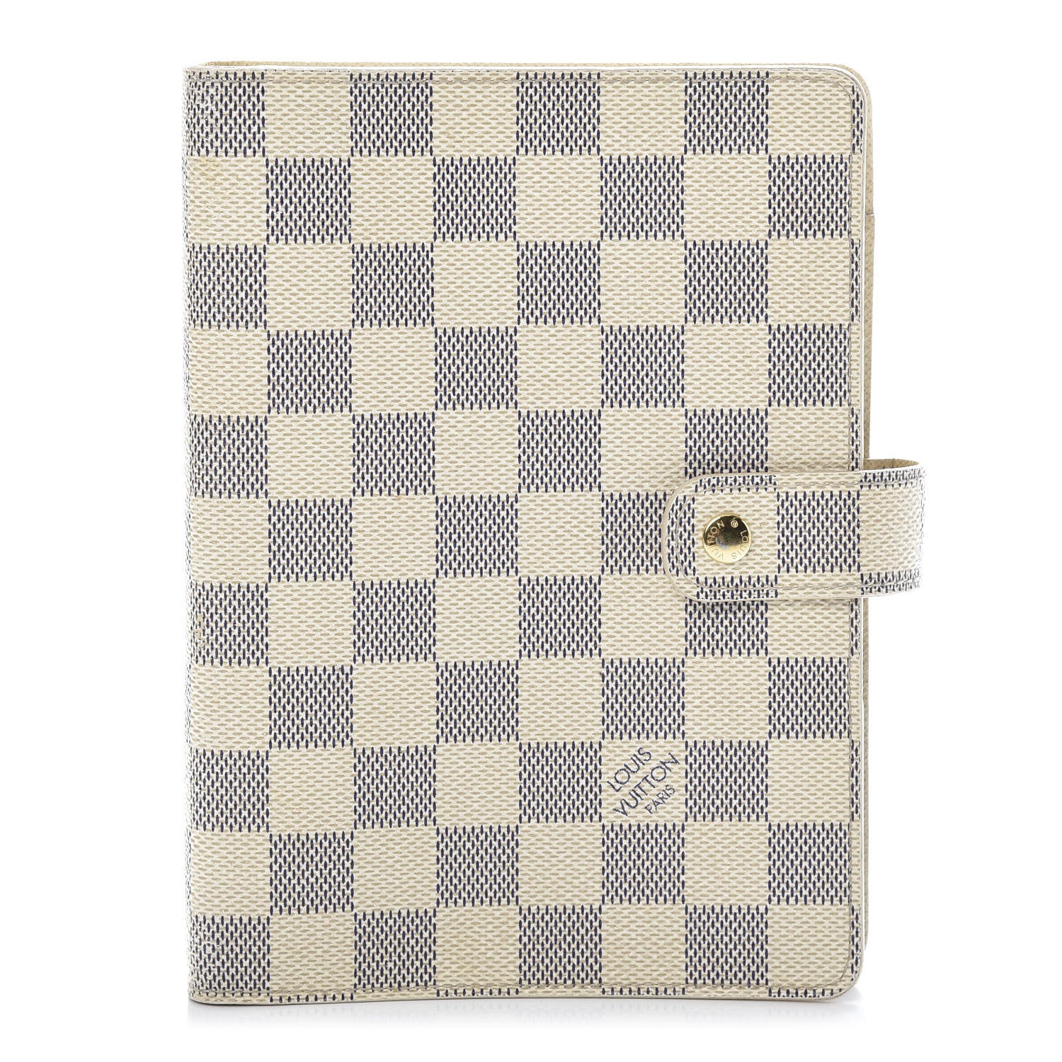 Louis Vuitton Damier Azur Medium Ring Agenda Cover 1 of 9