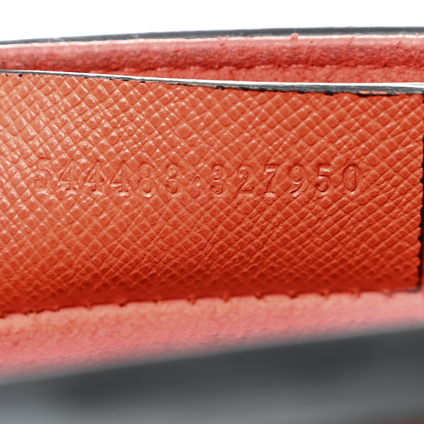 Grain Calfskin Mini Heroine Orange