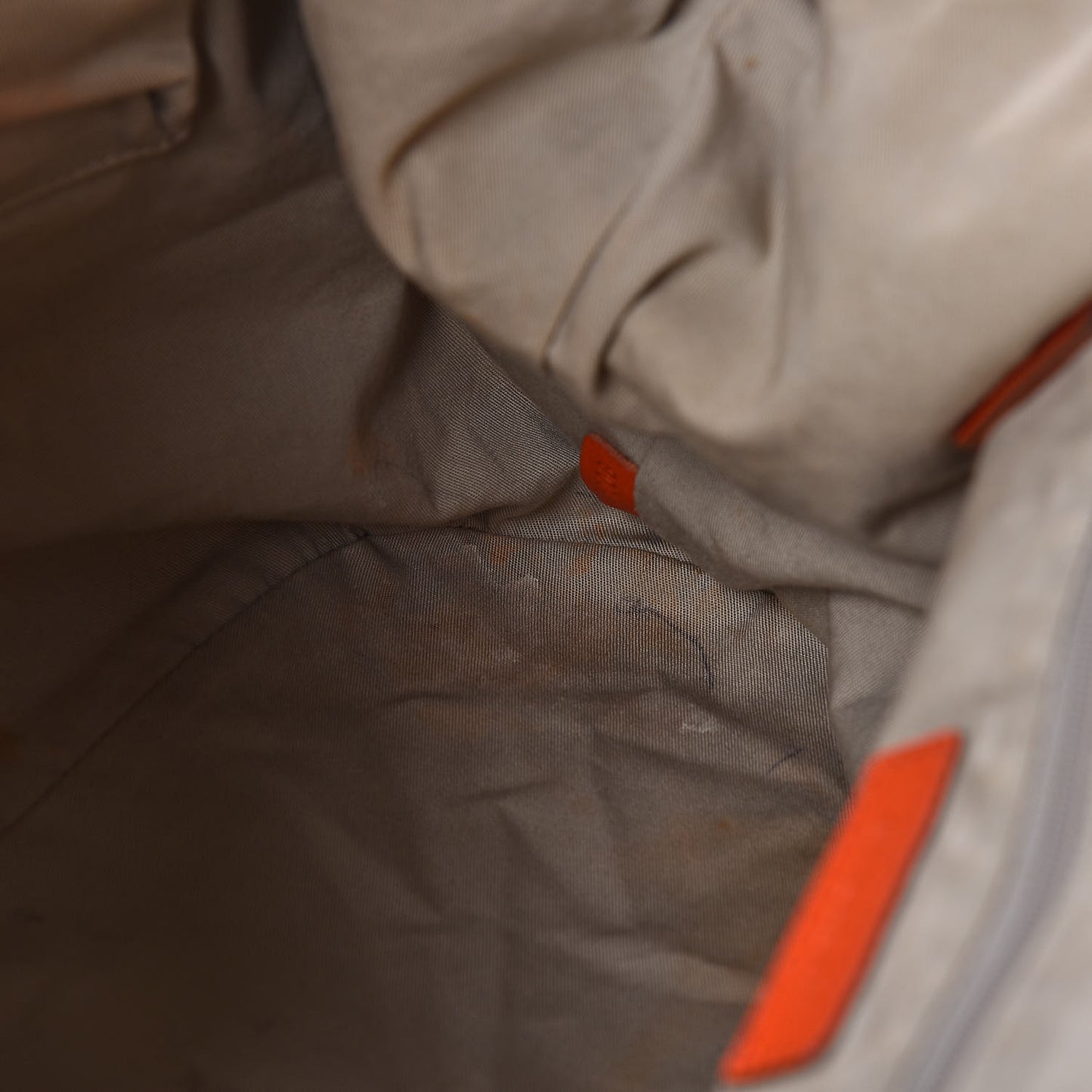 Calfskin Crocodile Embossed Medium Nightingale Orange