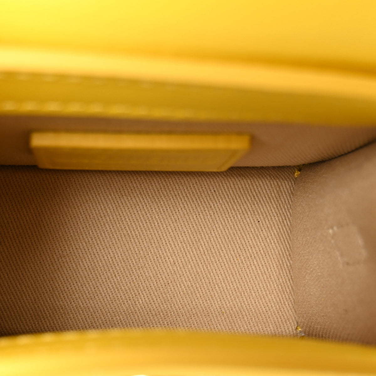 Jacquemus Smooth Calfskin Le Chiquito Yellow 5 of 9