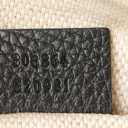 Gucci Pebbled Calfskin Small Soho Disco Bag Black 7 of 11