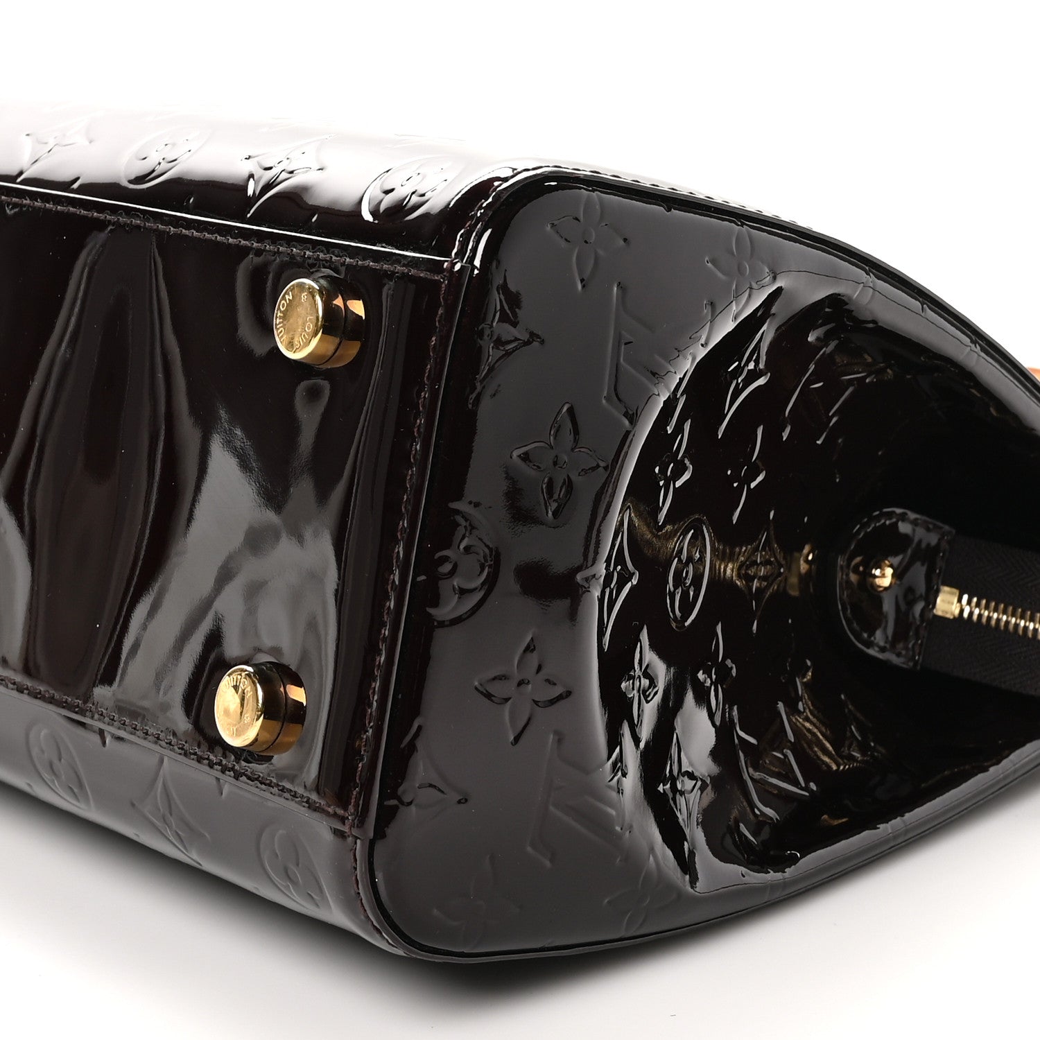 Louis Vuitton Vernis Brea GM Amarante 9 of 9