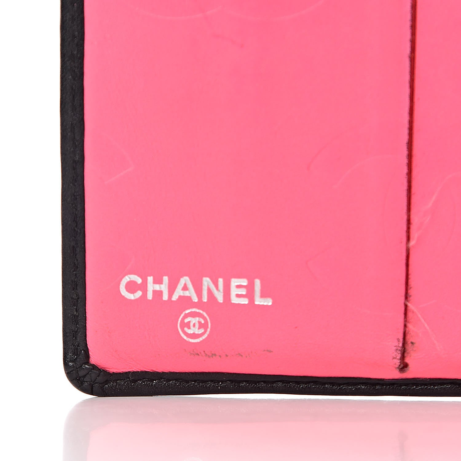 Chanel Calfskin Quilted Cambon Bi-Fold Wallet Black 7 of 18