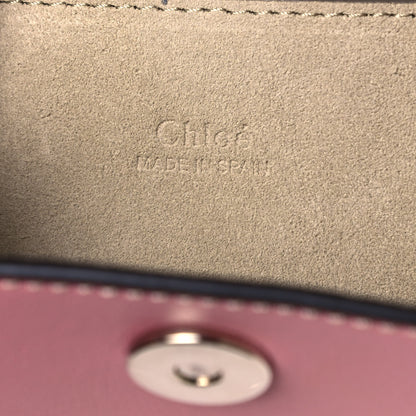 Chloe Suede Calfskin Mini Faye Bracelet Bag Washed Pink 9 of 11