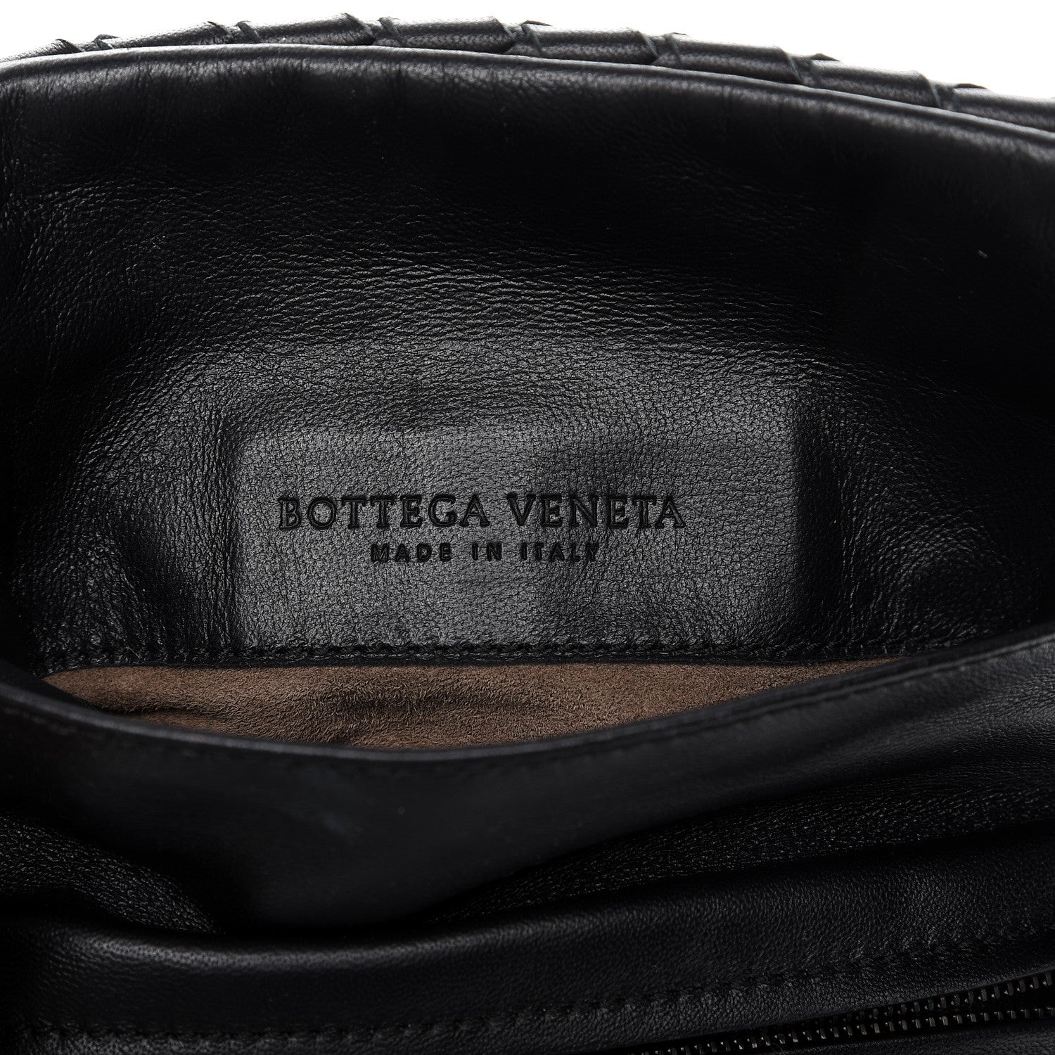 Bottega Veneta Nappa Intrecciato Mini Messenger Bag Nero Black 5 of 11