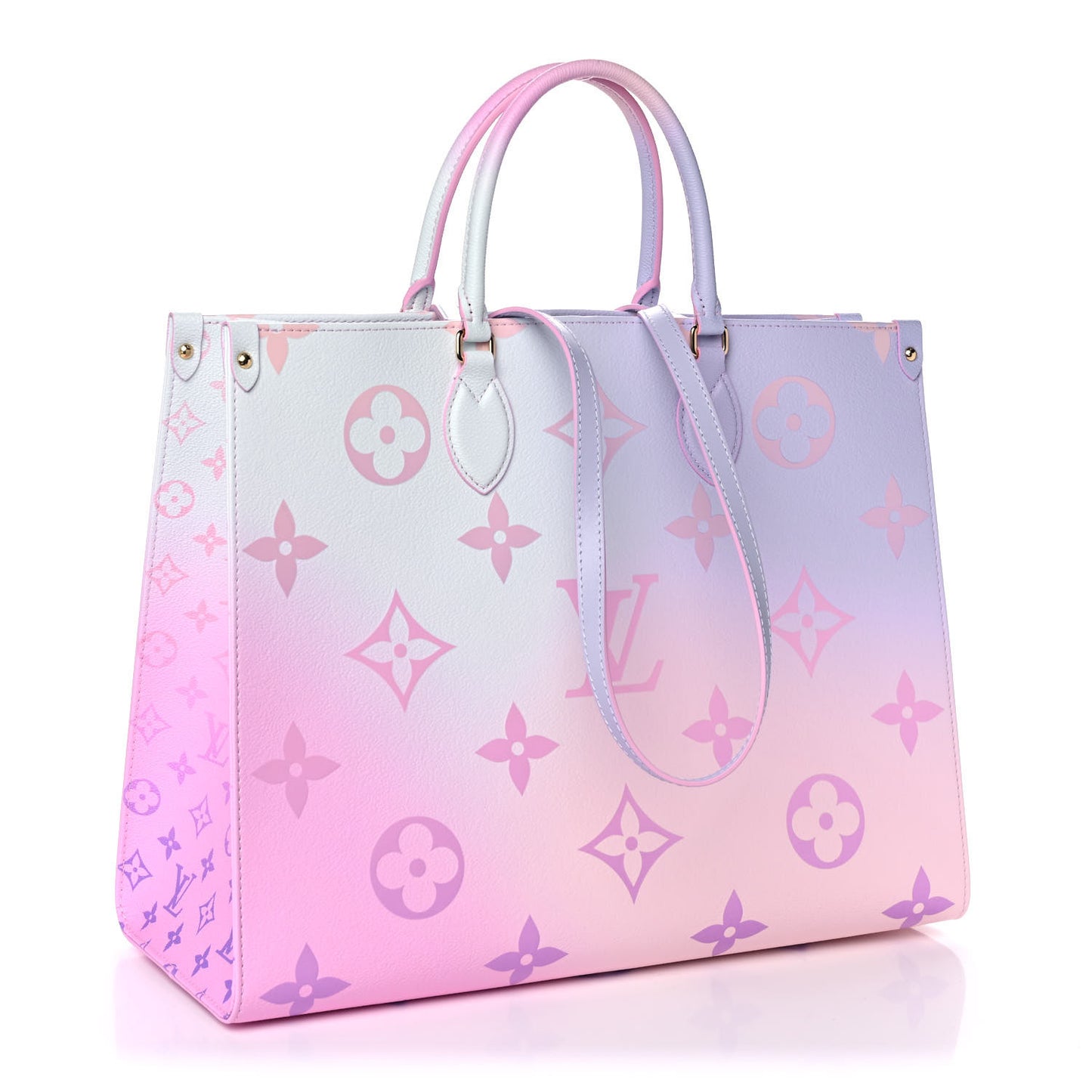 Monogram Giant Spring In The City Onthego GM Sunrise Pastel