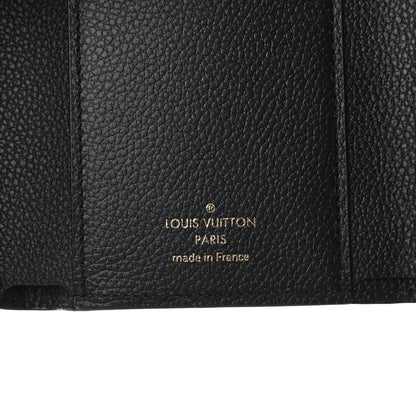 Louis Vuitton Empreinte Victorine Wallet Black 6 of 6