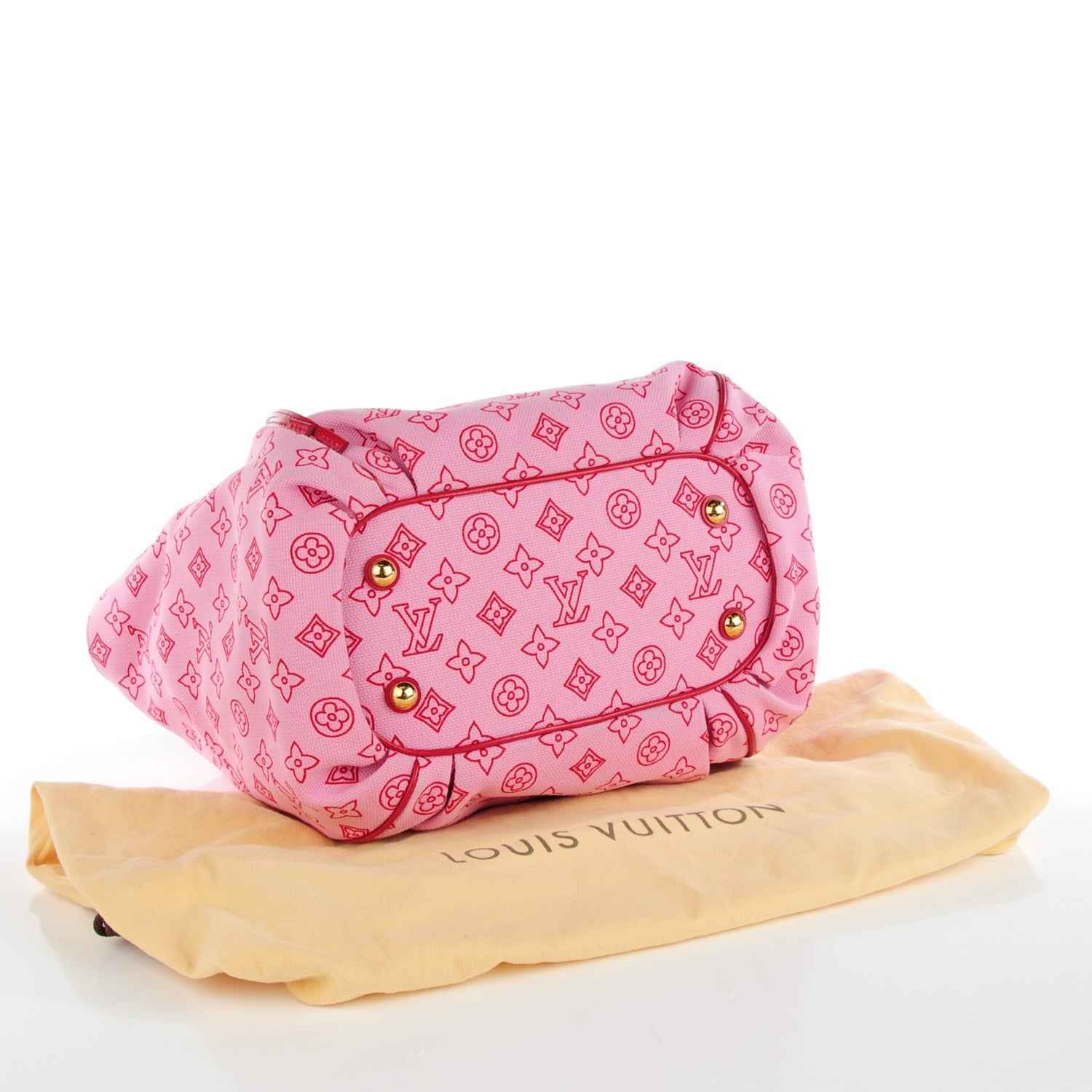 Louis Vuitton Canvas Cabas Ipanema PM Pink 5 of 8