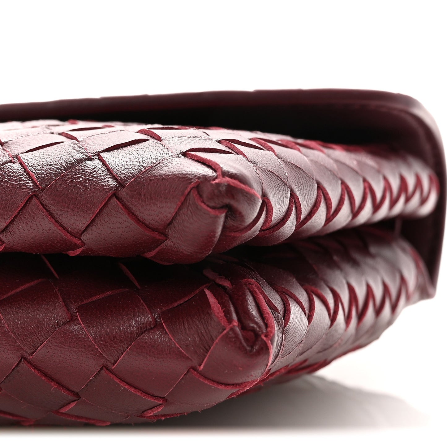 Nappa Intrecciato Knot Lock Top Handle Crossbody Bag Barolo Barolo