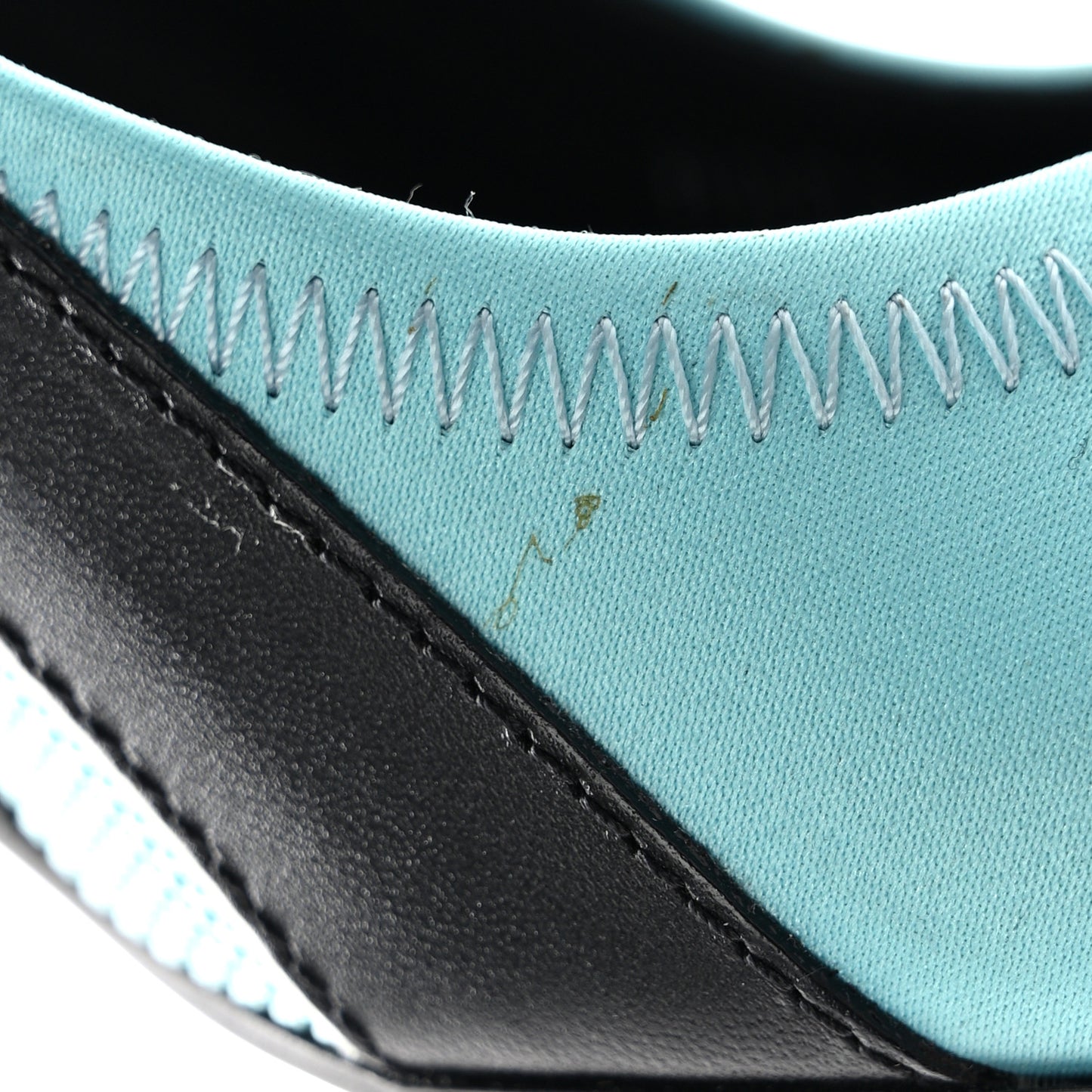 Calfskin Archlight Slingback Pumps 37.5 Black Blue