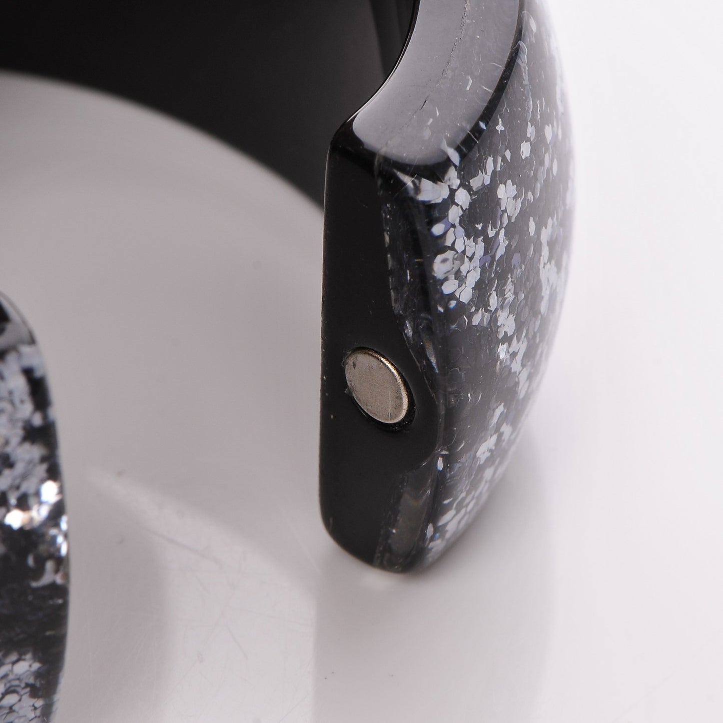 Resin Glitter CC Bangle