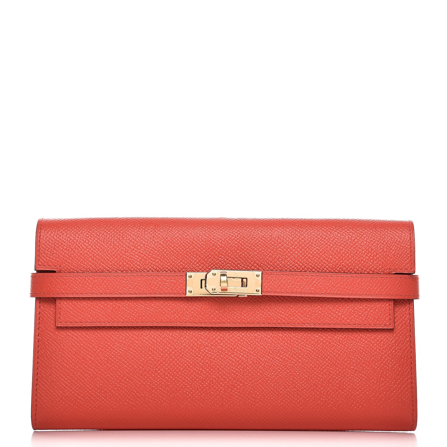 Epsom Kelly Longue Wallet Rose Jaipur