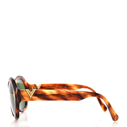 Louis Vuitton Acetate Chamade Lady Sunglasses Z2374W Tortoise 3 of 8