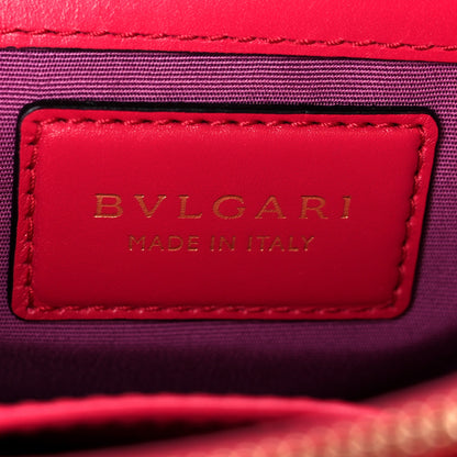 Bulgari Calfskin Serpenti Forever Shoulder Bag Pink 7 of 12