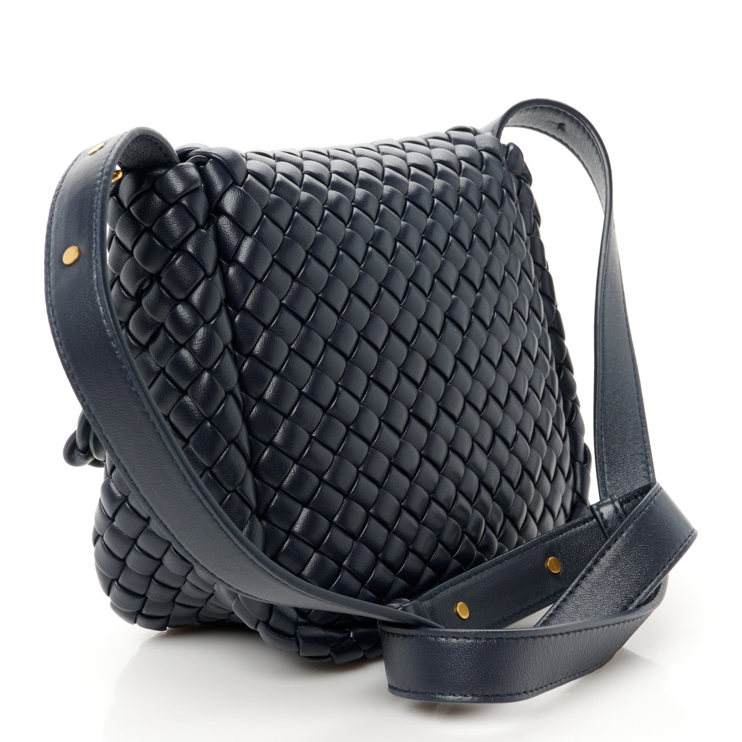 Bottega Veneta Nappa Intrecciato Mini Cobble Shoulder Bag Space 3 of 12