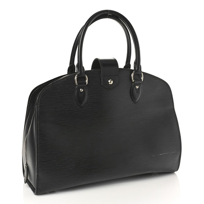 Louis Vuitton Epi Pont-Neuf GM Black 3 of 8