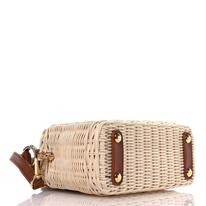 Louis Vuitton Rattan Calfskin Capucines Mini Brown 4 of 10