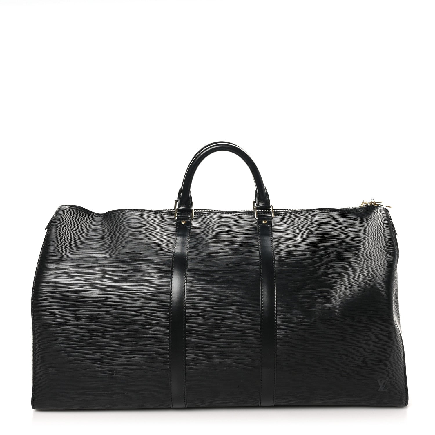 Louis Vuitton Epi Keepall 55 Black 1 of 11