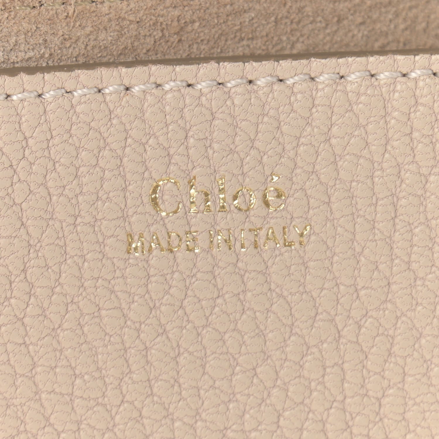 Chloe Grained Lambskin Mini Drew Shoulder Bag Biscotti Beige 6 of 13