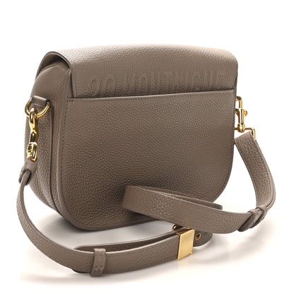 Christian Dior Grained Calfskin Medium Bobby Flap Warm Taupe 3 of 9
