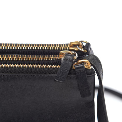 Celine Lambskin Small Trio Crossbody Bag Black 13 of 15