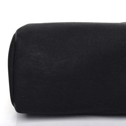 Hermes Toile Vache Calfskin Herbag 40 GM Black 24 of 30