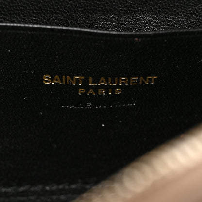 Saint Laurent Grain De Poudre Matelasse Monogram Mini Lou Camera Bag Dark Beige 6 of 8