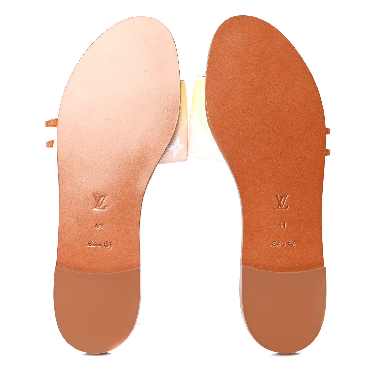 Monogram By The Pool Lock It Flat Mule 41 Pink