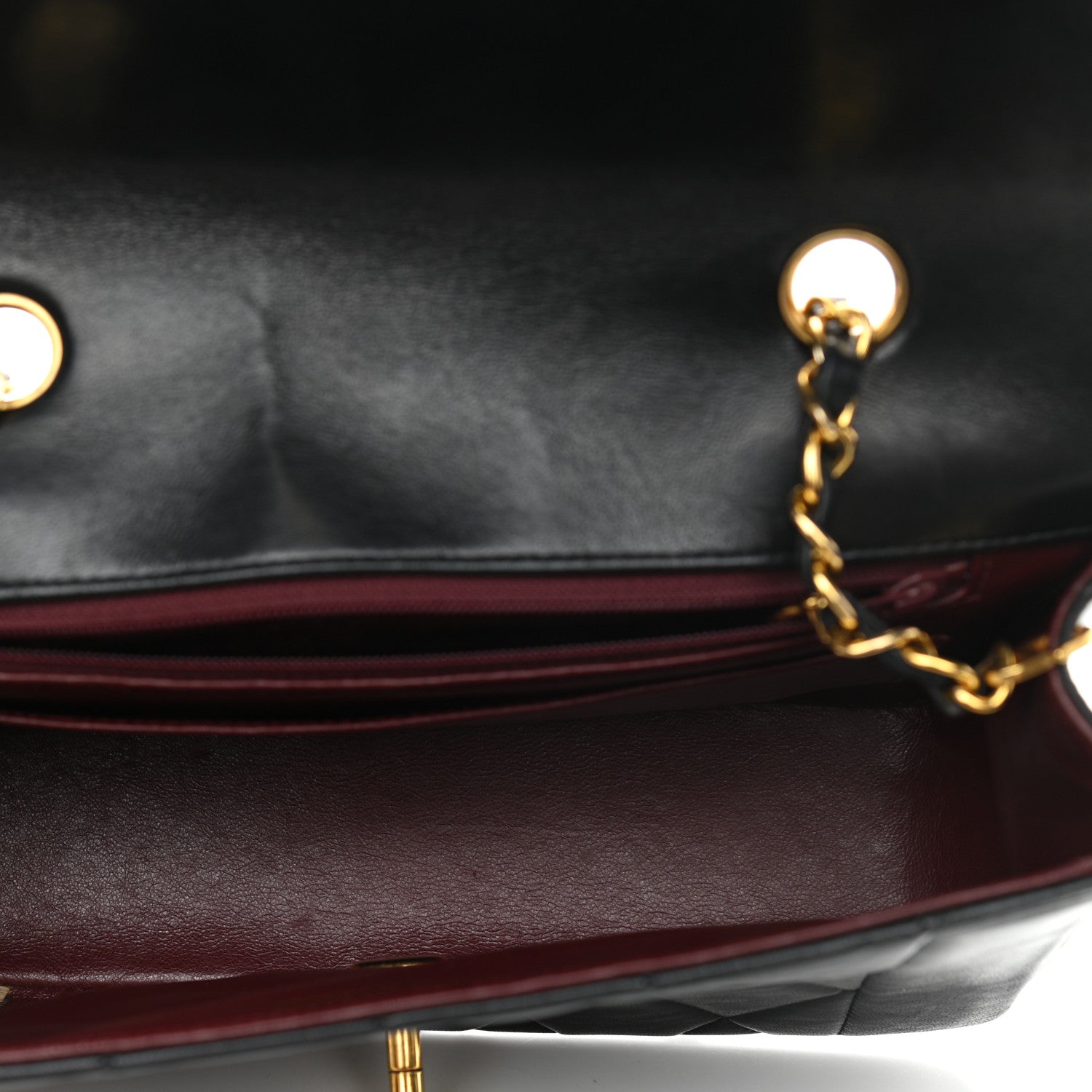 Chanel Lambskin Quilted Small Single Flap Black 4 of 16
