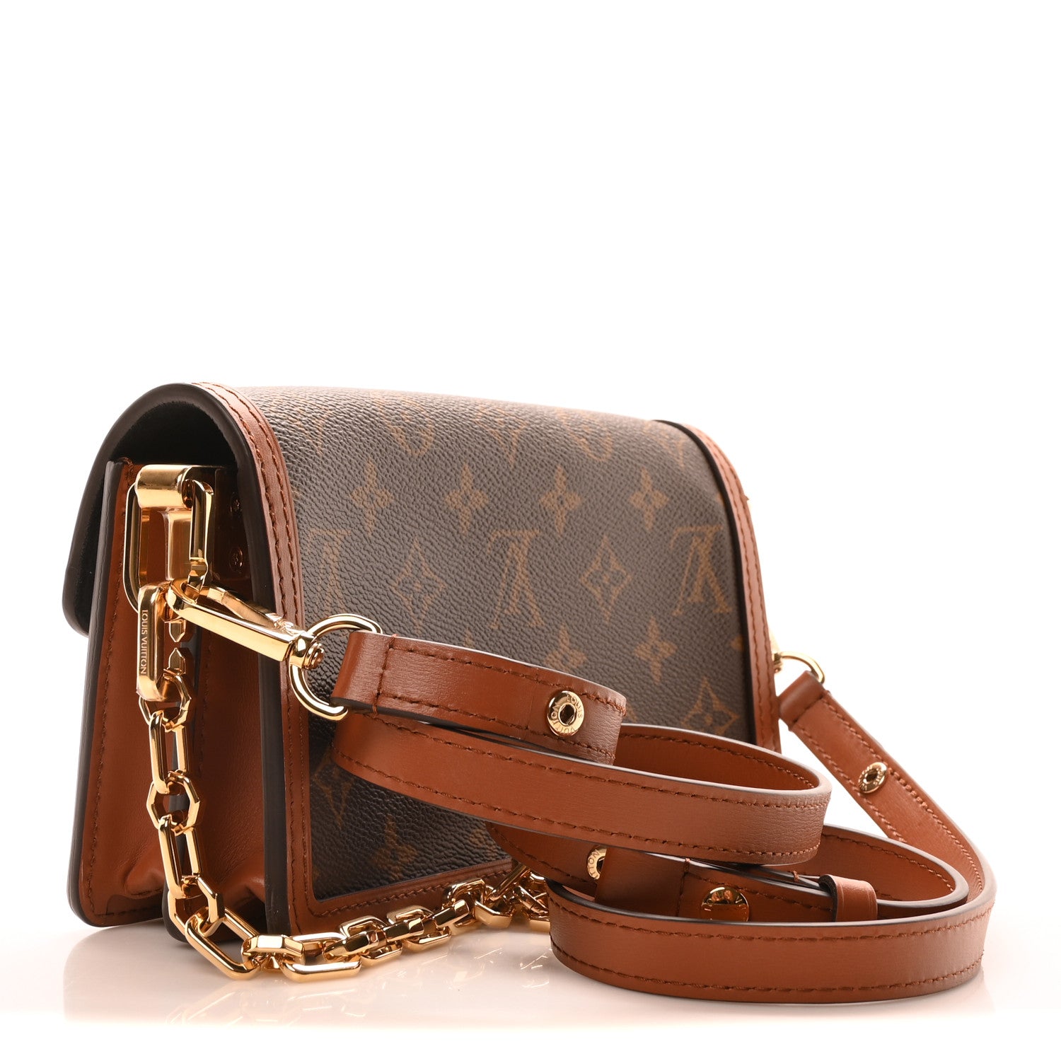 Louis Vuitton Reverse Monogram Dauphine Mini East West 3 of 10