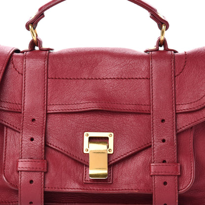 Proenza Schouler Lambskin Tiny PS1 Satchel Chianti 14 of 14