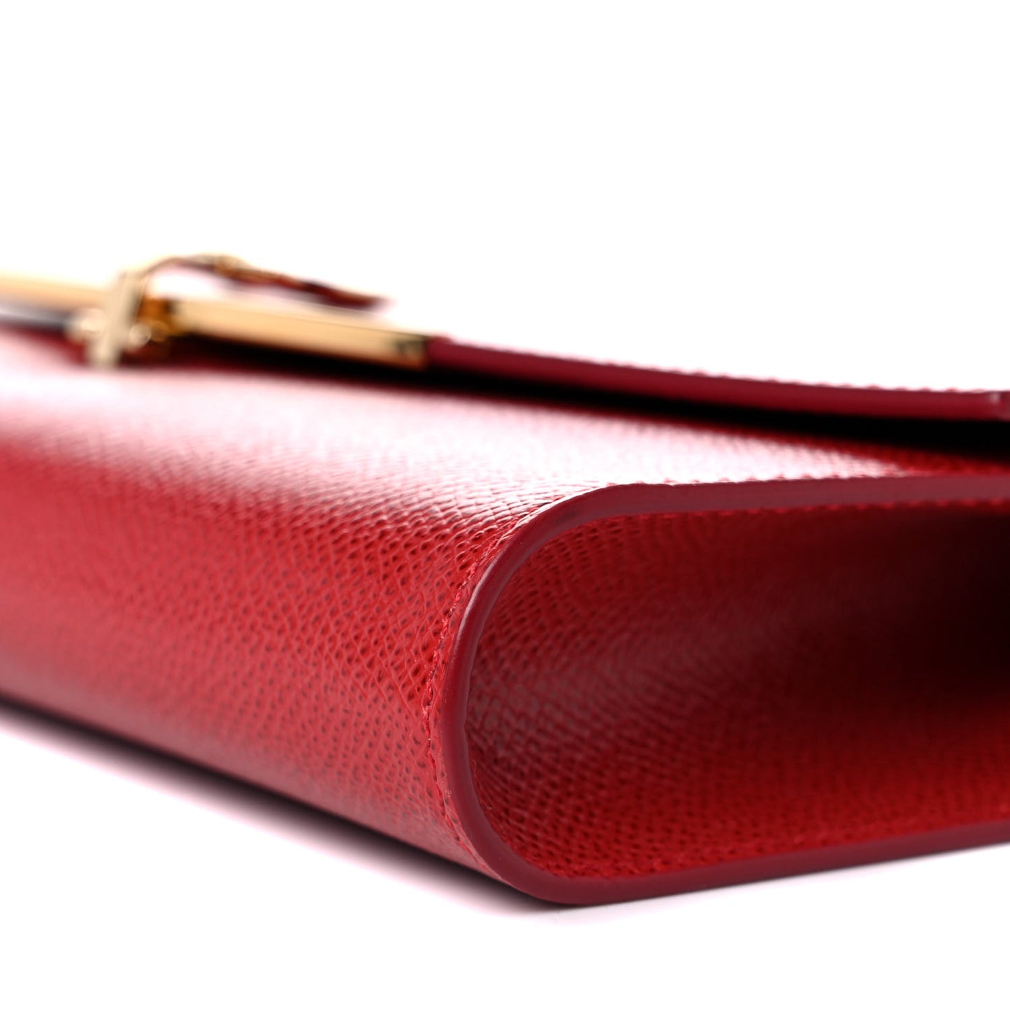 Hammered Calfskin Mini Gancini Icona Bag Lipstick