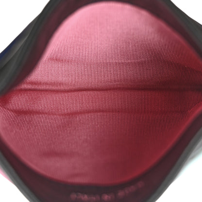 Chanel Lambskin Quilted Chanel Card Holder Black Pink Light Blue 5 of 14