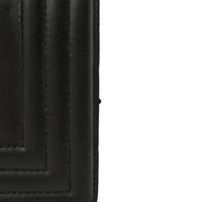 Chanel Glazed Calfskin Small Boy Flap Black 14 of 16