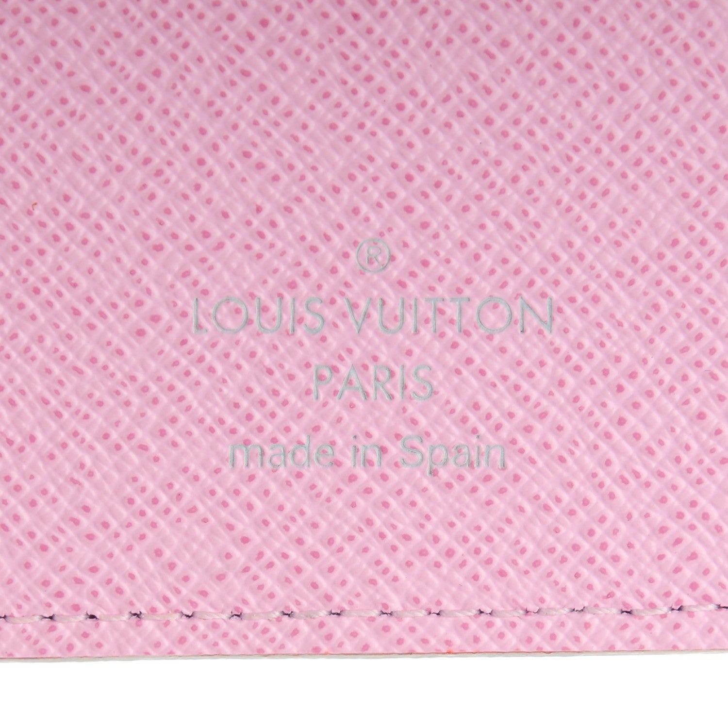 Louis Vuitton Monogram Multicolor Insolite Wallet White Litchi 6 of 7