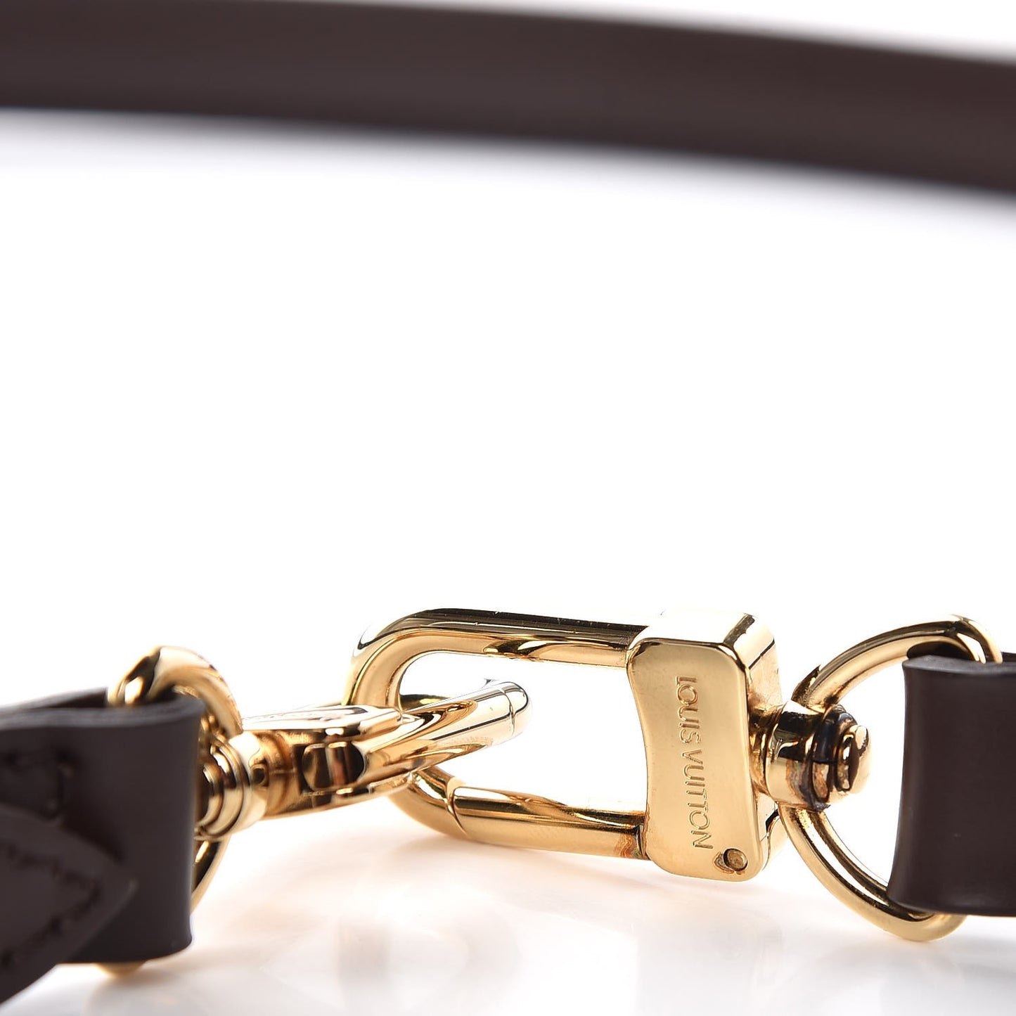 Calfskin 16mm Adjustable Shoulder Strap Brown