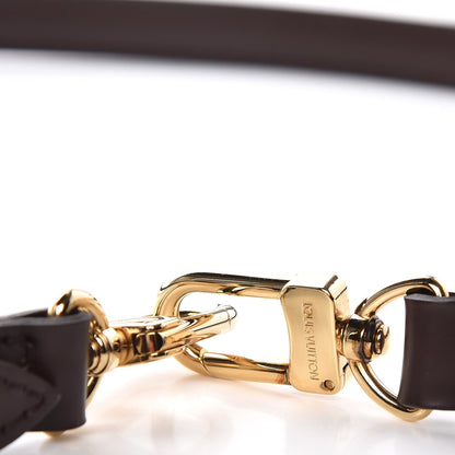 Louis Vuitton Calfskin 16mm Adjustable Shoulder Strap Brown 4 of 5