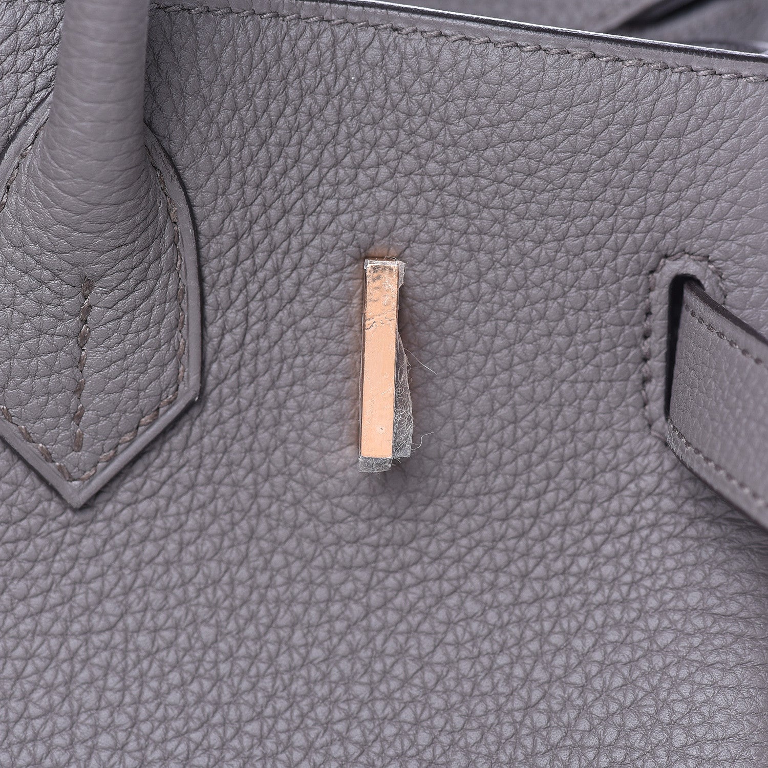 Hermes Togo Birkin 30 Etain 16 of 28